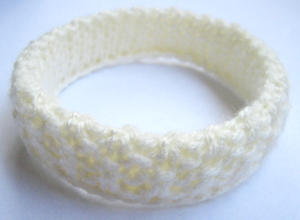 unikatissima Knitted Bangle